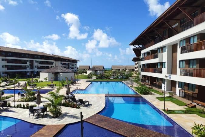 Apartamento Em Resort A Beira Mar - Cupe Beach Living Pôrto das Galinhas المظهر الخارجي الصورة